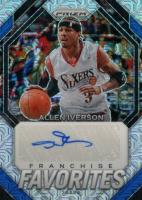 2023 Panini Prizm Franchise Favorites Signatures #FFAIP Allen Iverson Mojo Basketball Card