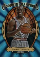 2020 Goodwin Champions Basketball Retail Exclusives #GB4 Michael Jordan Blue Basketball Card