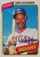 1980 O-Pee-Chee #78 Gary Alexander Baseball Card