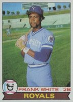 1979 Topps #439 Frank White Baseball Card