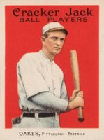 1915 Cracker Jack #139 Rebel Oakes Baseball Card