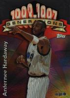 1997 Topps Generations #G21 Anfernee Hardaway Refractor Basketball Card