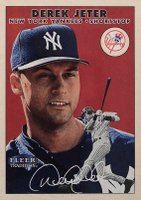 2000 Fleer Glossy #106 Derek Jeter Baseball Card