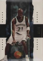 2003 Upper Deck Exquisite Collection #21 Kevin Garnett Gold Basketball Card