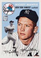 2021 Topps X Mickey Mantle Collection #7 Mickey Mantle Baseball Card