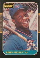 1987 Leaf #56 Kirby Puckett Baseball Card
