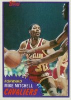 1981 Topps #9 Mike Mitchell Basketball Card