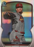 2023 Bowman Draft #BDC48 Chase Davis Chrome-SP Baseball Card