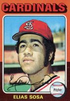 1975 Topps Mini #398 Elias Sosa Baseball Card