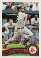 2011 Topps #480 Dustin Pedroia Baseball Card