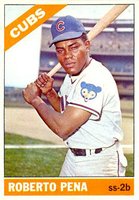 1966 Topps #559 Roberto Pena Short Print Baseball Card