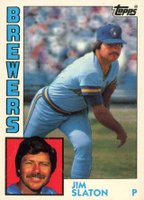 1984 Topps Tiffany #772 Jim Slaton Baseball Card