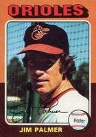 1975 Topps #335 Jim Palmer Baseball Card
