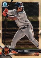 2018 Bowman Draft #BDC133 Heliot Ramos Chrome-Superfractor 1/1 Baseball Card