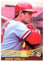 1984 Donruss #571 Dane Iorg Baseball Card