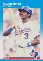 1987 Fleer #138 Ruben Sierra Baseball Card