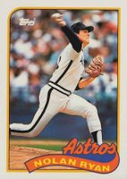 1989 Topps Tiffany #530 Nolan Ryan Baseball Card