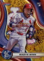 2024 Bowman's Best #60 Masyn Winn Gold Lava Baseball Card