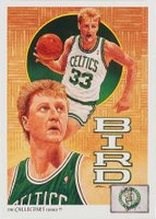 1991 Upper Deck #77 Larry Bird Celtics Checklist Basketball Card
