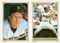 1987 O-Pee-Chee Stickers #133/296 Rickey Henderson/Jim Morrison Baseball Card