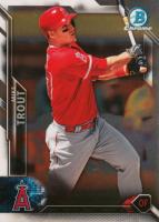 2016 Bowman Chrome #1 Mike Trout Baseball Card