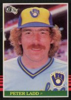 1985 Donruss #271 Peter Ladd Baseball Card
