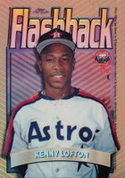 1998 Topps Chrome Flashback #FB7 Kenny Lofton Refractor Baseball Card