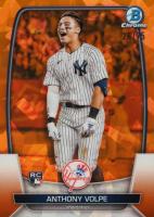 2023 Bowman Chrome Sapphire Edition #11 Anthony Volpe SP-Orange Baseball Card