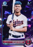 2022 Bowman Chrome Sapphire Edition Prospects #BCP151 Bryan Acuna Purple Baseball Card