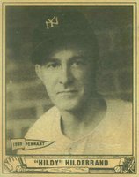 1940 Play Ball #123 Hildy Hildebrand Baseball Card
