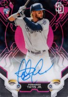 2019 Topps High Tek Autographs #FT Fernando Tatis Jr. Pink Baseball Card
