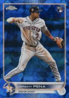2022 Topps Chrome Update Sapphire Edition #253 Jeremy Pena Baseball Card