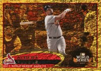2012 Topps #108 Albert Pujols Gold Sparkle Baseball Card
