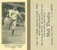 1916 Mall Theatre #98 Jack Lapp Baseball Card