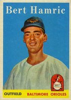 1958 Topps #336 Bert Hamric Baseball Card