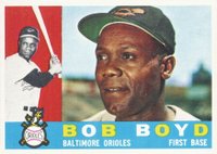 1960 Topps #207 Bob Boyd Baseball Card