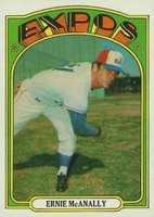 1972 Topps #58 Ernie McAnally Baseball Card