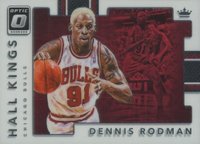 2015 Panini Donruss Optic Hall Kings #29 Dennis Rodman Basketball Card