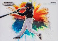 2020 Panini Prizm Draft Picks Color Blast #8 Jasson Dominguez Baseball Card