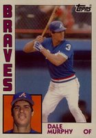 1984 Topps Super #2 Dale Murphy Baseball Card