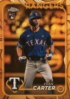 2024 Topps Gilded Collection #71 Evan Carter Baseball Card
