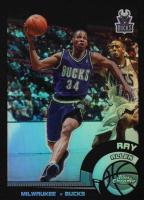 2002 Topps Chrome #92 Ray Allen Black Refractor Basketball Card