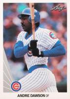 1990 Leaf #177 Andre Dawson Baseball Card