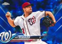 2018 Topps Chrome Sapphire Edition #629 Max Scherzer Baseball Card