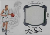 2016 Panini Flawless Star Swatch Signatures #LBI Larry Bird Basketball Card