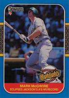 1987 Donruss Highlights #46 Mark McGwire Baseball Card