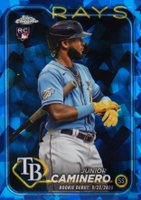 2024 Topps Chrome Sapphire Update Series #223 Junior Caminero Baseball Card