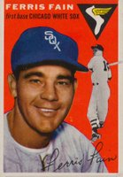 1954 Topps #27 Ferris Fain Baseball Card