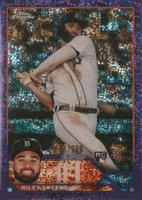 2023 Topps Chrome #182 Riley Greene Purple Speckle Refractor Baseball Card