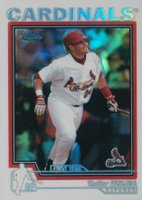 2004 Topps Chrome #219 Yadier Molina Refractor Baseball Card